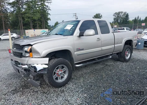 2004 Chevrolet Silverado 2500Hd Lt from USA, damaged, VIN 1GCHK29114E183017